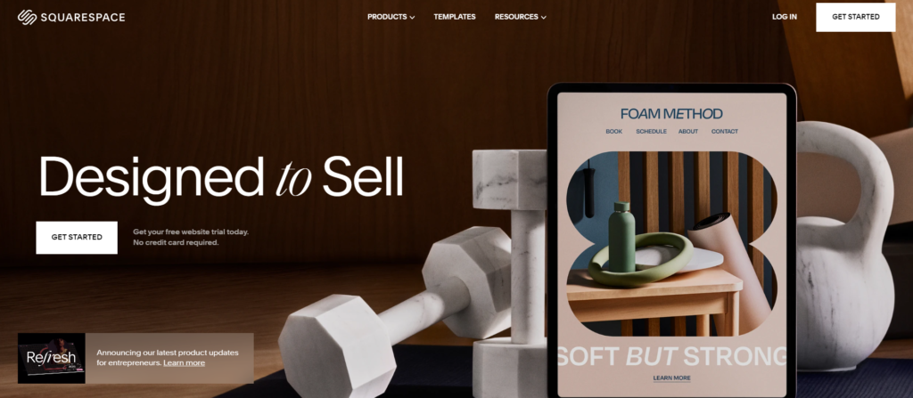 squarespace ecommerce platform