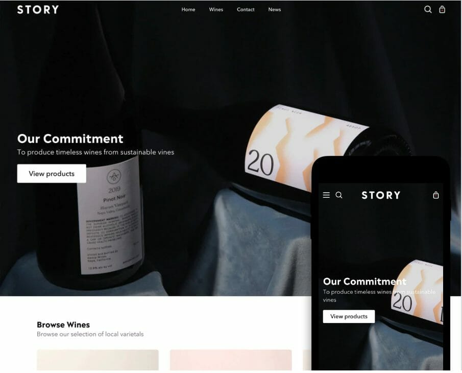 Story Shopify theme.