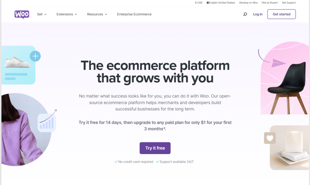 woocommerce ecommerce platform